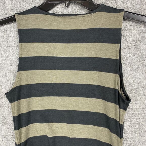 Banana Republic Shirt Womens Small Tunic Casual Striped Tank Stretch - Picture 5 of 11